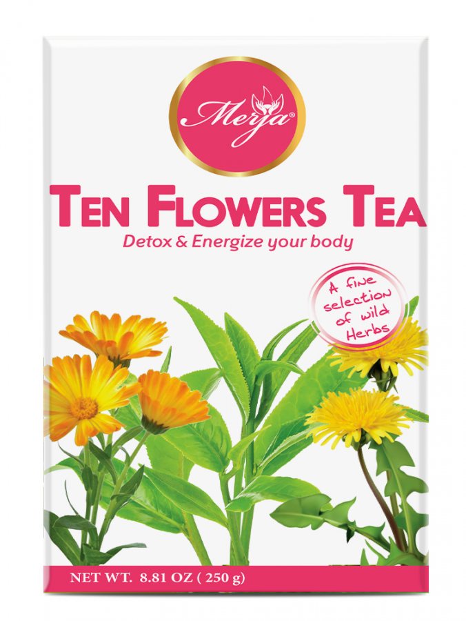 Ten Flower Tea - Tea for Body Cleanse 