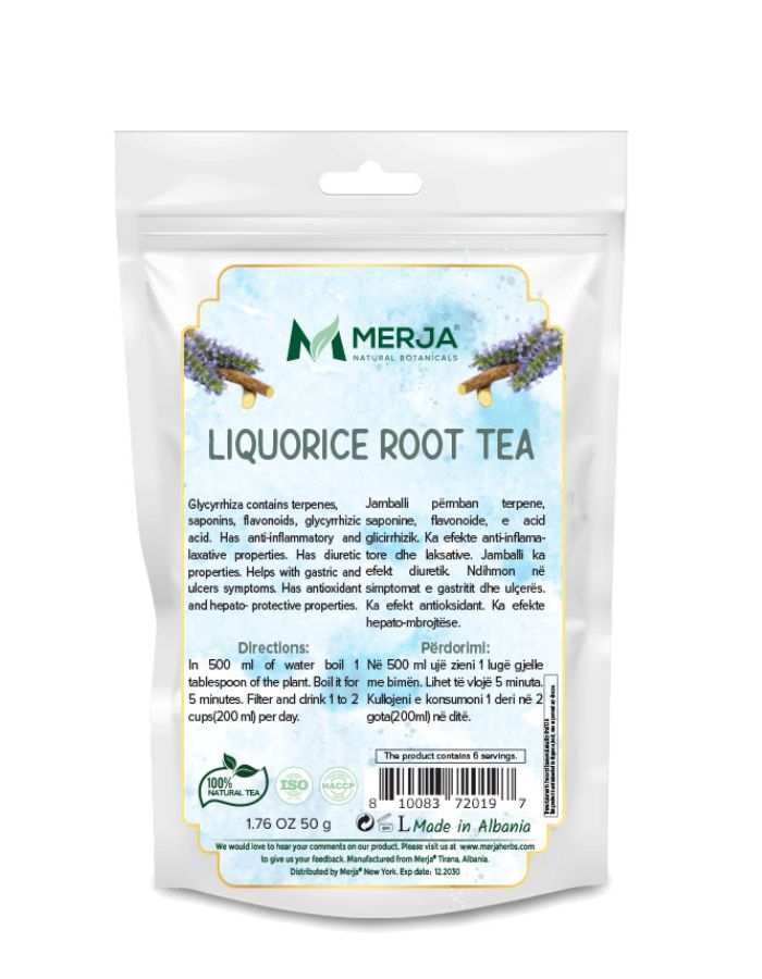 Liquorice root tea