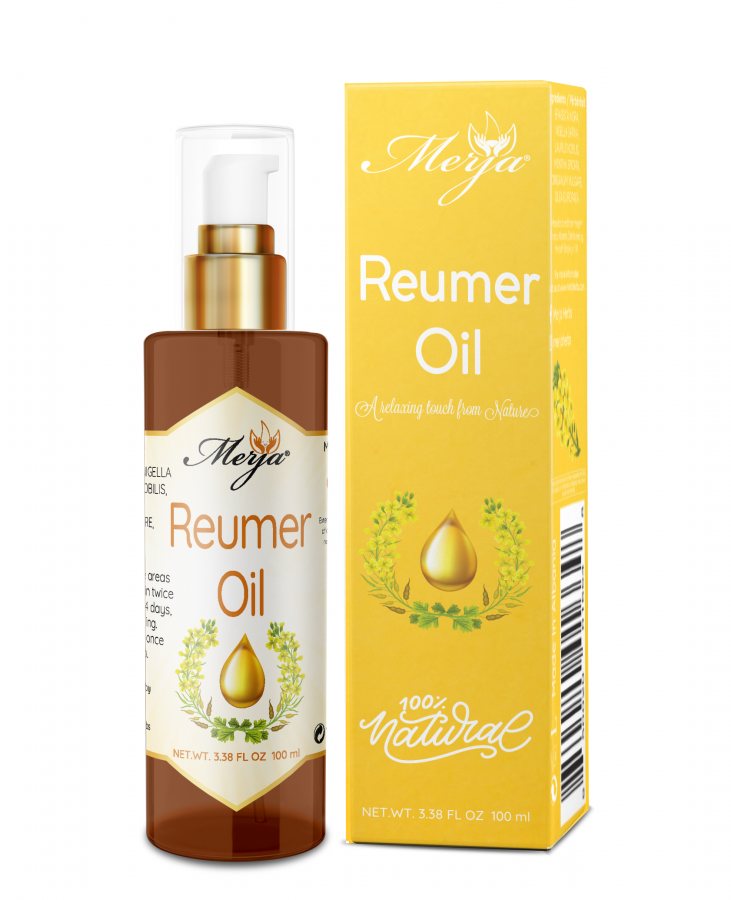 Reumer Oil (Sinapi Oil) - Essential Oil for Muscle, Back, Arthritis Pain Relief - New 2X size
