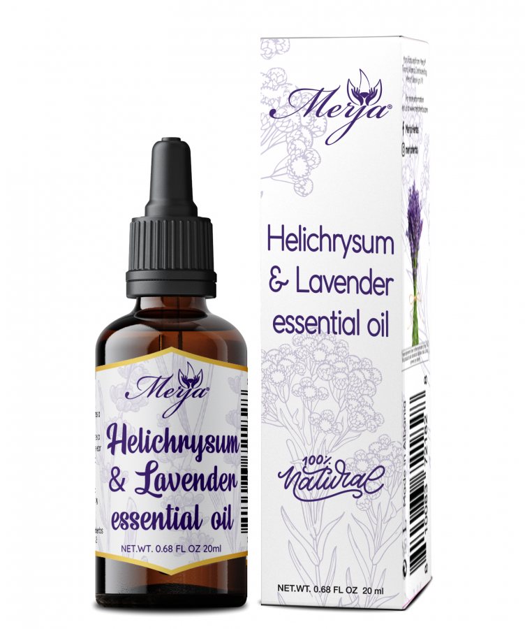 Helichrysum & Lavender Oil for Ear Pain Relief - Relieve Itch & Discomfort in ears - 100% Natural Relief 