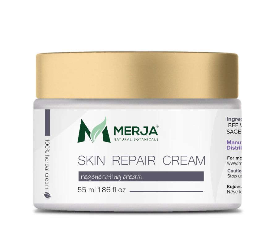 Natural Burn Repair Cream with essential oils - Skin Repair & Fresh Burn Relief 