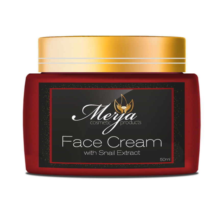 Face cream with Snail Extract - Antiaging & Tone Refining - Day & Night Use