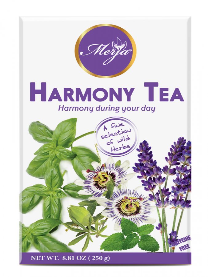 Harmony Tea - Tea for Stress & Anxiety Relief - Memory Boost & Enhanced Sleep - Caffeine Free 