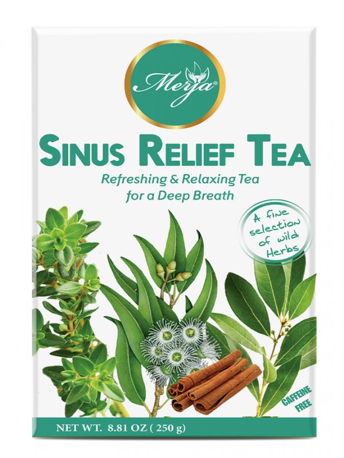 Sinus Relief Tea - Tea for Sinus Cleanse - Reduce Sinus Discomfort - Caffeine Free 