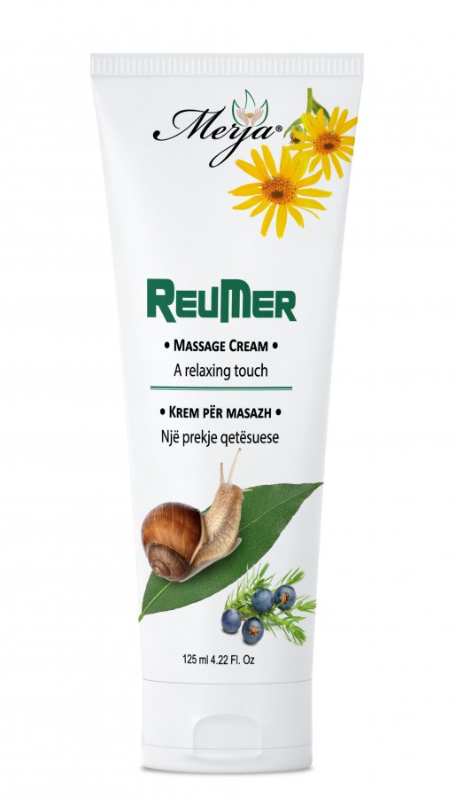 Reumer Cream - Arthritis & Rheumatic Pain Relief Cream With Snail Extract, Arnica Montana & Bay Laurel Cream - Light & Relaxing Cream for Muscles, Joints, Neck, Back - Fully Absorbed