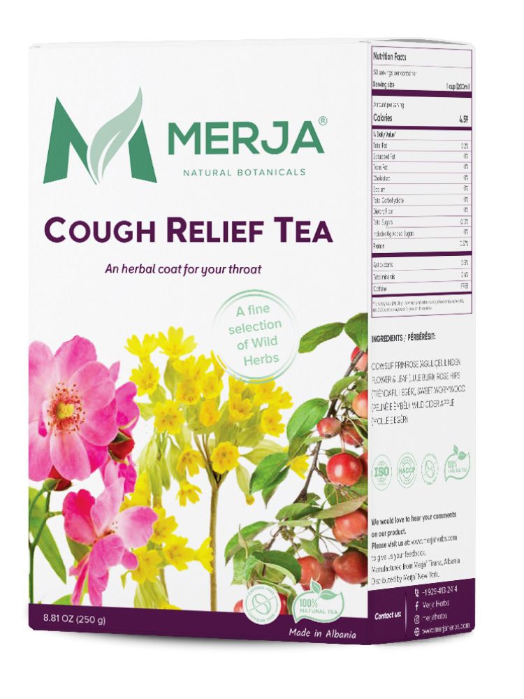 Cough Relief Herbal Tea - Tea for Cough & Cold Relief - Sore Throat & Cough Support - All ages