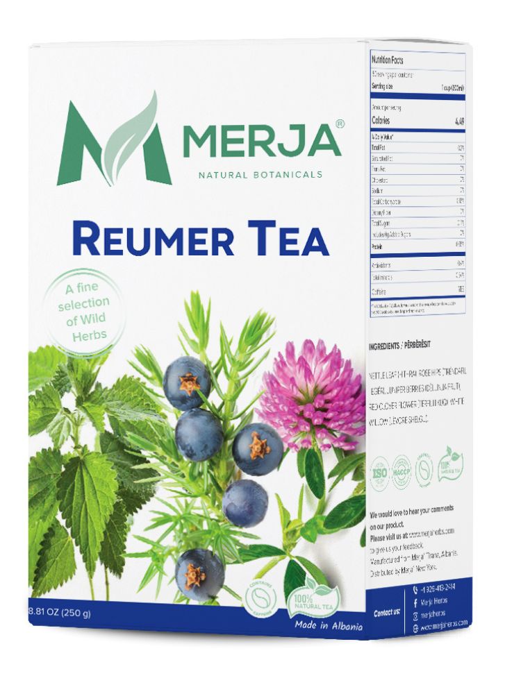Reumer Tea - Tea for Arthritis, Bursitis & Rheumatic Pain Relief - Caffeine Free 