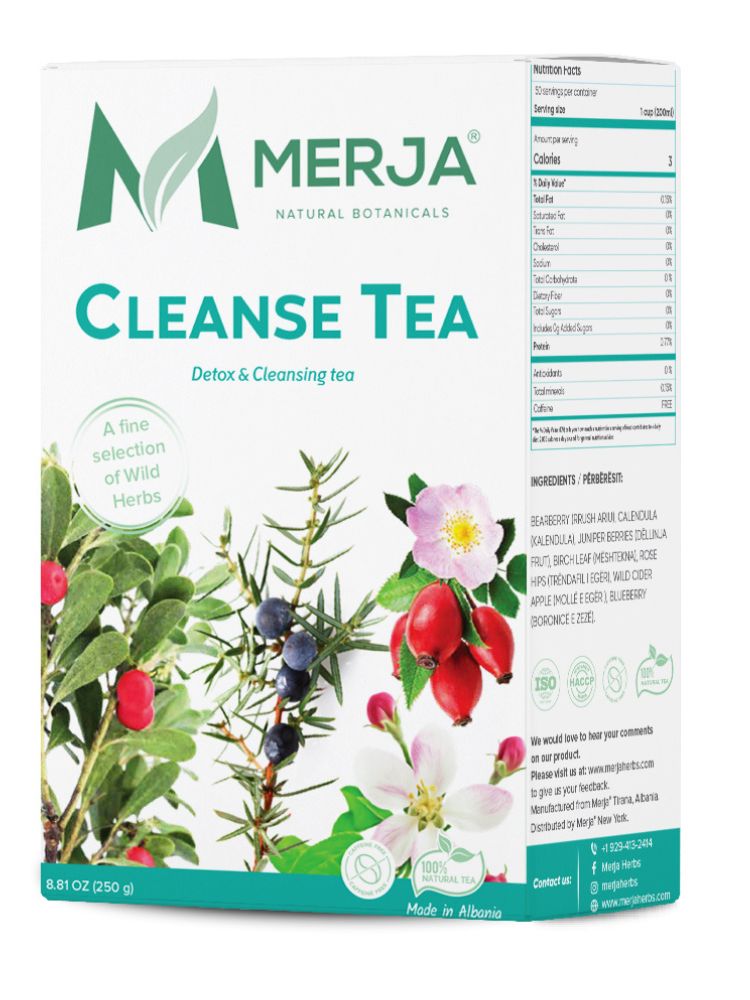 Cleanse Herbal Tea - Tea for Cyst's Cleanse & Detox - Caffeine Free 
