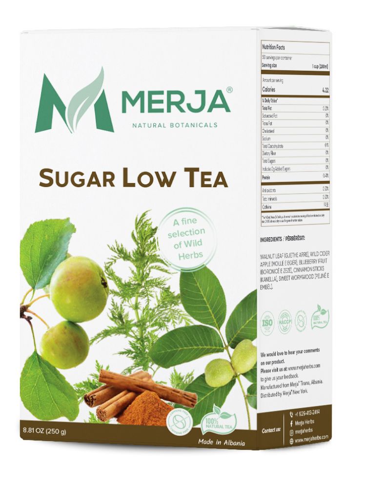 Sugar Low Tea - Tea for Diabetes Support - Caffeine Free